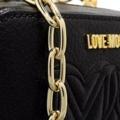 LOVE MOSCHINO Borsa Heart Logo Pu Nero Camera Bag 10 LOVE MOSCHINO Borsa Heart Logo Pu Nero Camera Bag -Modetaschengeschäft A0196122 LoveMoschino position 4