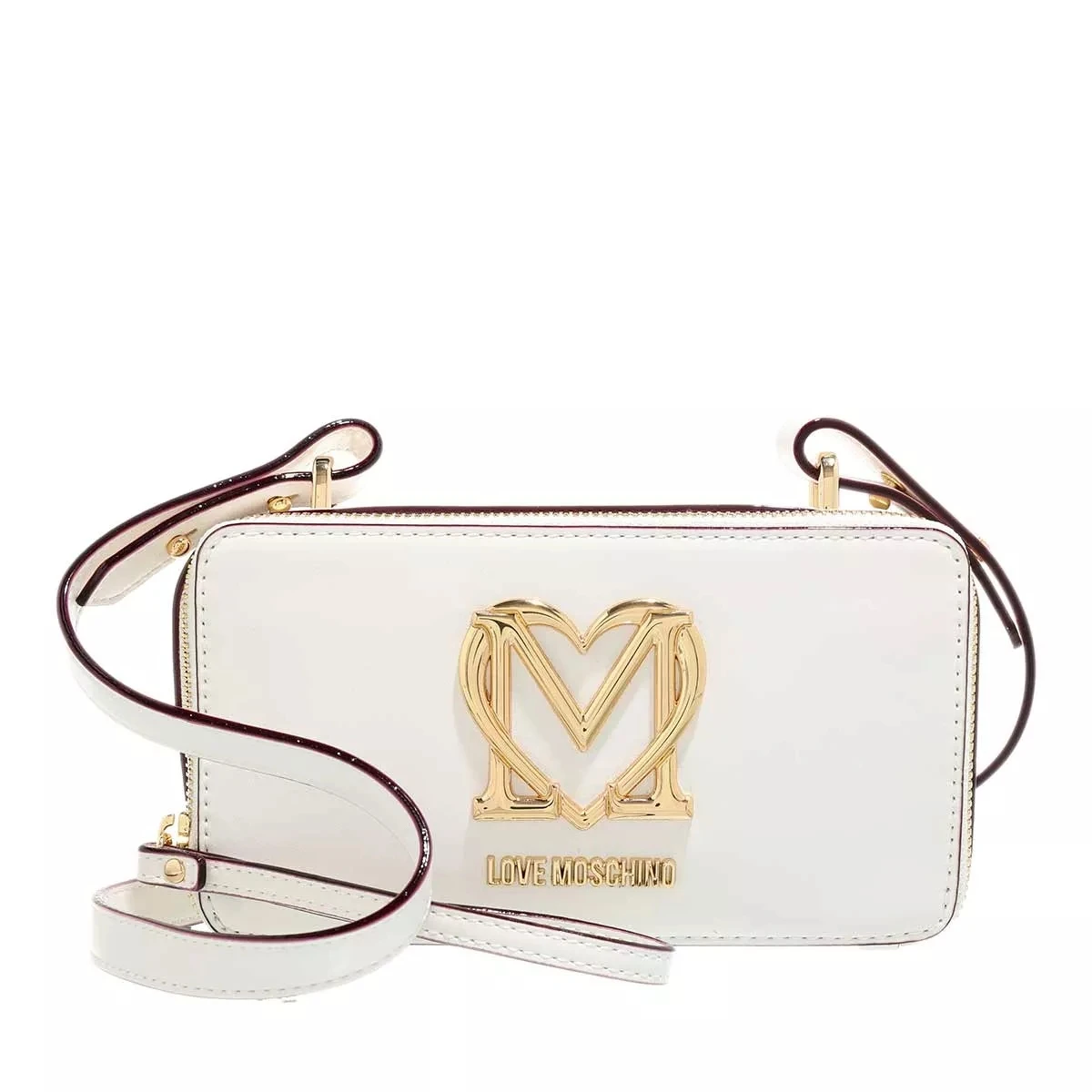 LOVE MOSCHINO Borsa Craftsman Pu Offwhite Camera Bag 3 LOVE MOSCHINO Borsa Craftsman Pu Offwhite Camera Bag