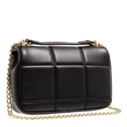 LOVE MOSCHINO Borsa Soft Padding Pu Nero Crossbody Bag -Modetaschengeschäft A0196145 LoveMoschino position 3