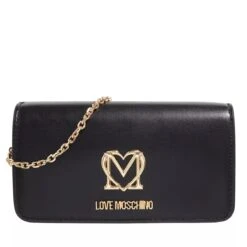 LOVE MOSCHINO Portaf. Craftsman Slg Pu Nero Crossbody Bag