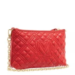 LOVE MOSCHINO Borsa Quilted Pu Rosso Pochette -Modetaschengeschäft A0196584 LoveMoschino position 3