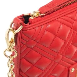 LOVE MOSCHINO Borsa Quilted Pu Rosso Pochette -Modetaschengeschäft A0196584 LoveMoschino position 4