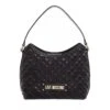 LOVE MOSCHINO Borsa Quilted Pu Nero Hobo Bag