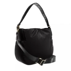 LOVE MOSCHINO Borsa Nylon Pu Nero Hobo Bag -Modetaschengeschäft A0196600 LoveMoschino position 4