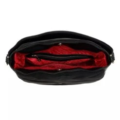 LOVE MOSCHINO Borsa Nylon Pu Nero Hobo Bag -Modetaschengeschäft A0196600 LoveMoschino position 6