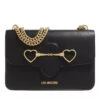 LOVE MOSCHINO Borsa Pu Nero Crossbody Bag 1 LOVE MOSCHINO Borsa Pu Nero Crossbody Bag -Modetaschengeschäft A0196603 LoveMoschino position 1