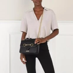 LOVE MOSCHINO Borsa Pu Nero Crossbody Bag -Modetaschengeschäft A0196603 LoveMoschino position 3 1