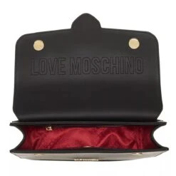 LOVE MOSCHINO Borsa Pu Nero Crossbody Bag -Modetaschengeschäft A0196603 LoveMoschino position 6