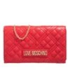 LOVE MOSCHINO Borsa Quilted Pu Rosso Crossbody Bag