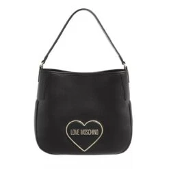 LOVE MOSCHINO Borsa Pu Nero Hobo Bag