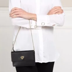 FURLA MY JOY MINI SHOULDER BAG Nero Minitasche 10 FURLA MY JOY MINI SHOULDER BAG Nero Minitasche -Modetaschengeschäft A0197392 Furla position 3