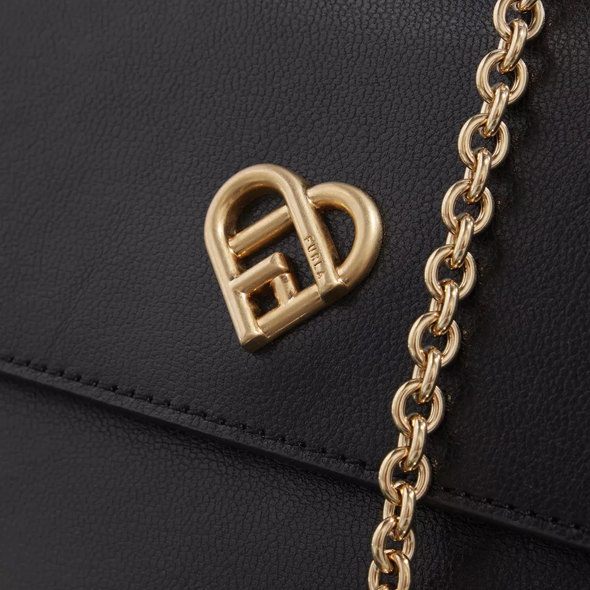 FURLA MY JOY MINI SHOULDER BAG Nero Minitasche 7 FURLA MY JOY MINI SHOULDER BAG Nero Minitasche – Bild 5