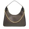 MICHAEL Michael Kors Wilma Large Hobo Shoulder Brown Black Hobo Bag