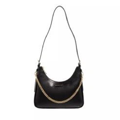 MICHAEL Michael Kors Wilma Medium Messenger Black Hobo Bag