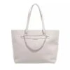 MICHAEL Michael Kors Slater Large Top-Zip Tote Pearl Grey Shopper