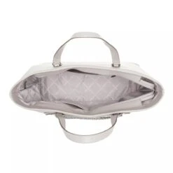 MICHAEL Michael Kors Slater Large Top-Zip Tote Pearl Grey Shopper -Modetaschengeschäft A0198507 MichaelMichaelKors position 5