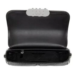 MICHAEL Michael Kors Parker Medium Convertible Pouchette Shoulder Black Optic White Satchel -Modetaschengeschäft A0198511 MichaelMichaelKors position 5