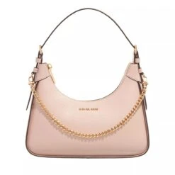 MICHAEL Michael Kors Wilma Medium Pouchette Soft Pink Hobo Bag
