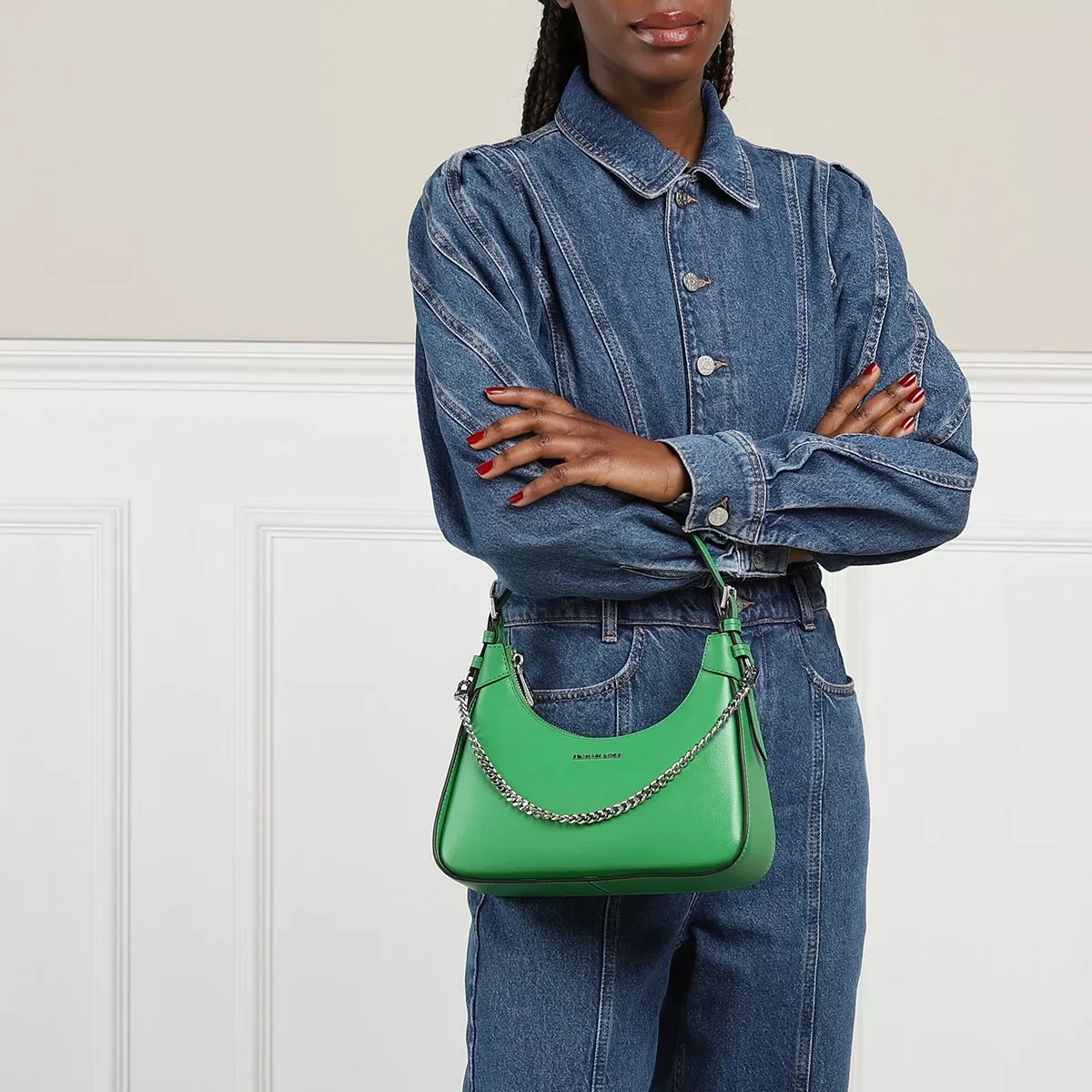 MICHAEL Michael Kors Wilma Medium Pouchette Palm Pochette 4 MICHAEL Michael Kors Wilma Medium Pouchette Palm Pochette – Bild 2