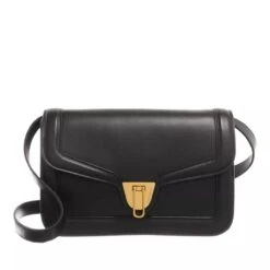 Coccinelle Marvin Twist Noir Crossbody Bag