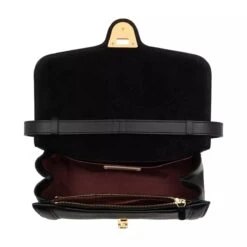 Coccinelle Marvin Twist Noir Crossbody Bag -Modetaschengeschäft A0198743 Coccinelle position 5