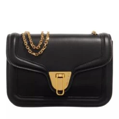 Coccinelle Marvin Twist Noir Crossbody Bag