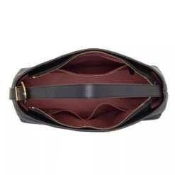 Coccinelle Gleen Noir Hobo Bag -Modetaschengeschäft A0198749 Coccinelle position 5