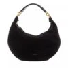 Coccinelle Maelody Suede Noir/Noir Hobo Bag -Modetaschengeschäft A0198756 Coccinelle position 1