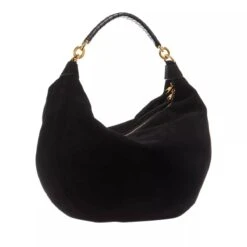 Coccinelle Maelody Suede Noir/Noir Hobo Bag -Modetaschengeschäft A0198756 Coccinelle position 3