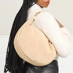 Coccinelle Maelody Suede Toasted/Toasted Hobo Bag -Modetaschengeschäft A0198757 Coccinelle position 2