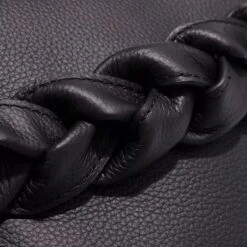 Coccinelle Boheme Grana Double Noir Brule Crossbody Bag 12 Coccinelle Boheme Grana Double Noir Brule Crossbody Bag -Modetaschengeschäft A0198945 Coccinelle position 5