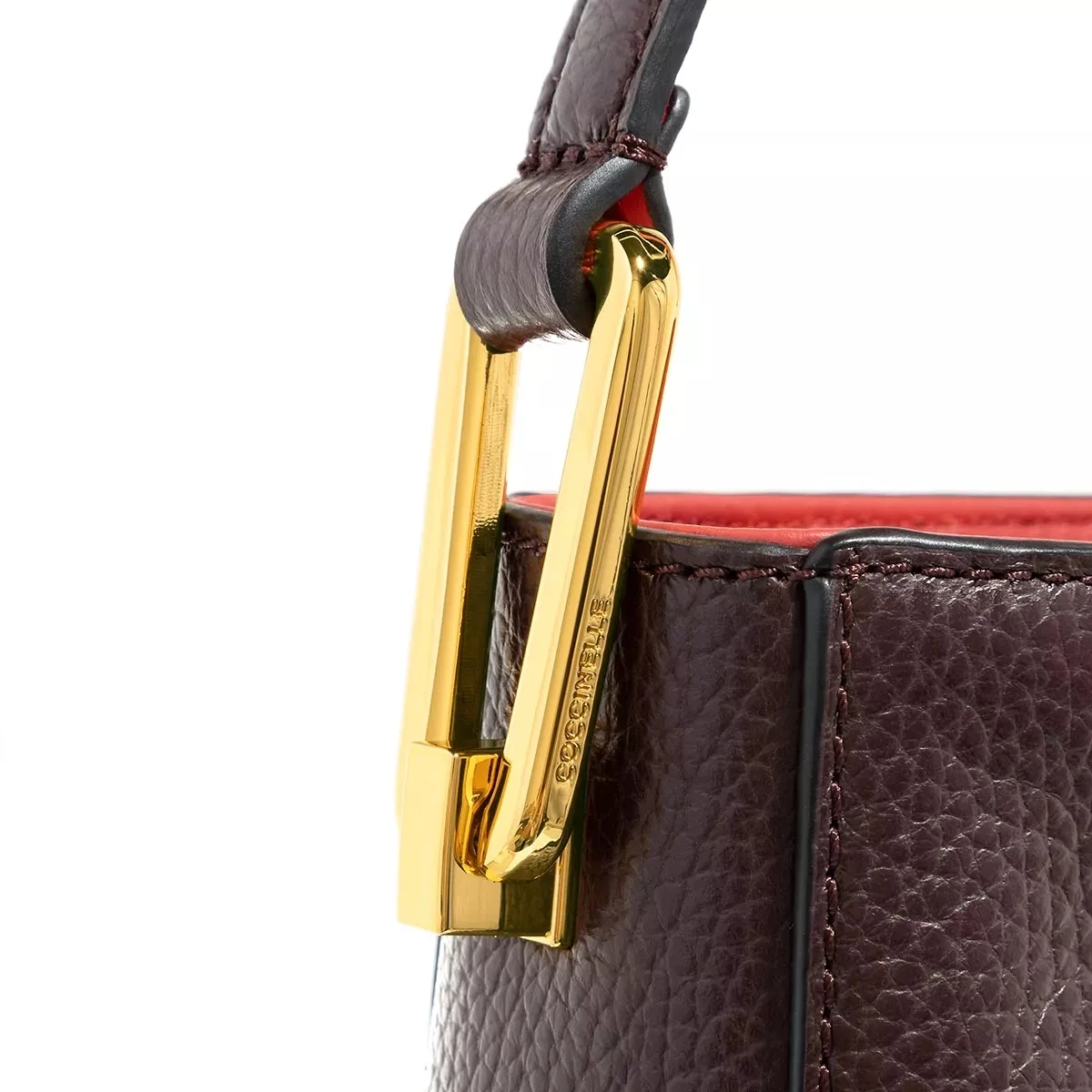 Coccinelle Liya Cola/Cranberry Hobo Bag 7 Coccinelle Liya Cola/Cranberry Hobo Bag – Bild 5