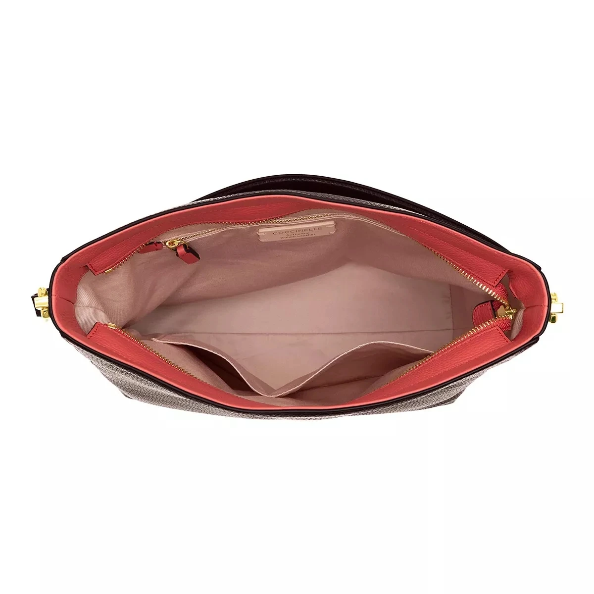 Coccinelle Liya Cola/Cranberry Hobo Bag 8 Coccinelle Liya Cola/Cranberry Hobo Bag – Bild 6