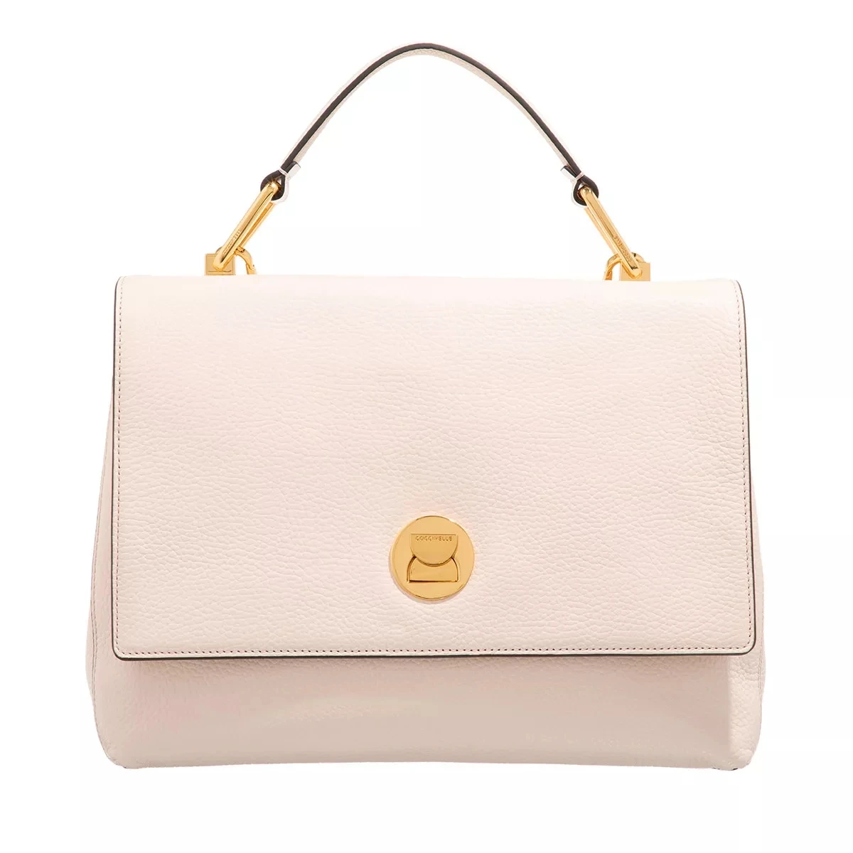 Coccinelle Liya Creamy P./Toast Satchel 3 Coccinelle Liya Creamy P./Toast Satchel