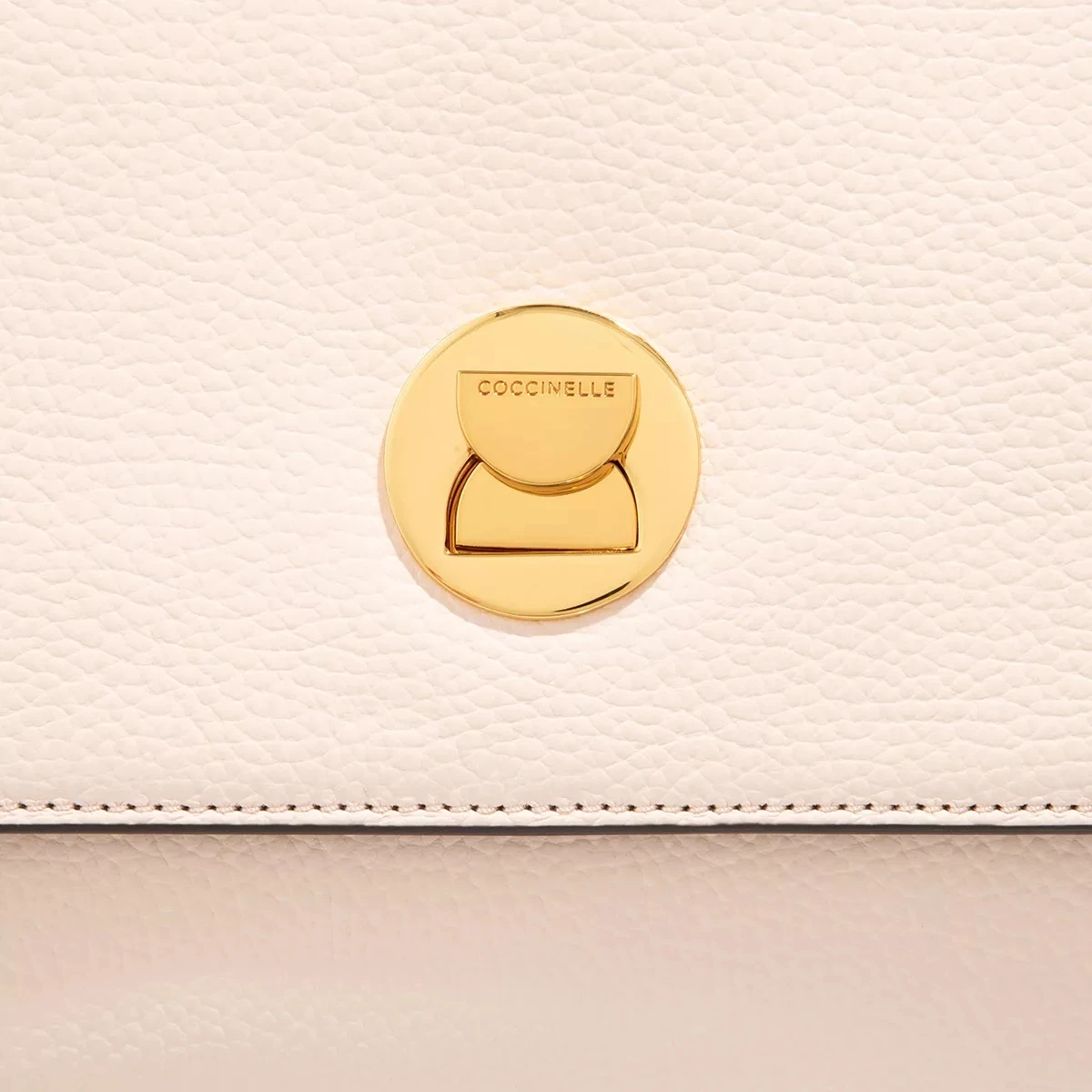 Coccinelle Liya Creamy P./Toast Satchel 6 Coccinelle Liya Creamy P./Toast Satchel – Bild 4