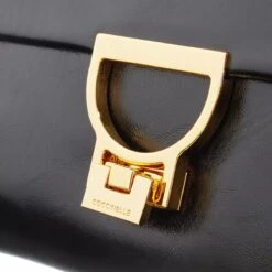 Coccinelle Arlettis Rock Noir Satchel -Modetaschengeschäft A0198999 Coccinelle position 5