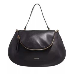 Coccinelle Sole Noir Satchel