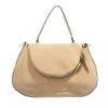 Coccinelle Sole Suede Toasted Satchel -Modetaschengeschäft A0199016 Coccinelle position 1