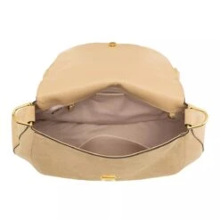 Coccinelle Sole Suede Toasted Satchel -Modetaschengeschäft A0199016 Coccinelle position 6