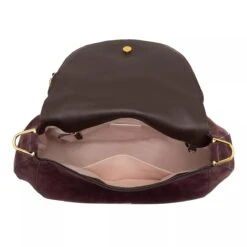 Coccinelle Sole Suede Cola Satchel -Modetaschengeschäft A0199017 Coccinelle position 6