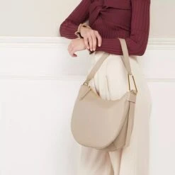 Coccinelle Priscilla Powder Pink Hobo Bag -Modetaschengeschäft A0199033 Coccinelle position 2