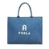 Furla Opportunity L Tote Blu Jay Marshmallow Tote -Modetaschengeschäft A0199530 Furla position 1