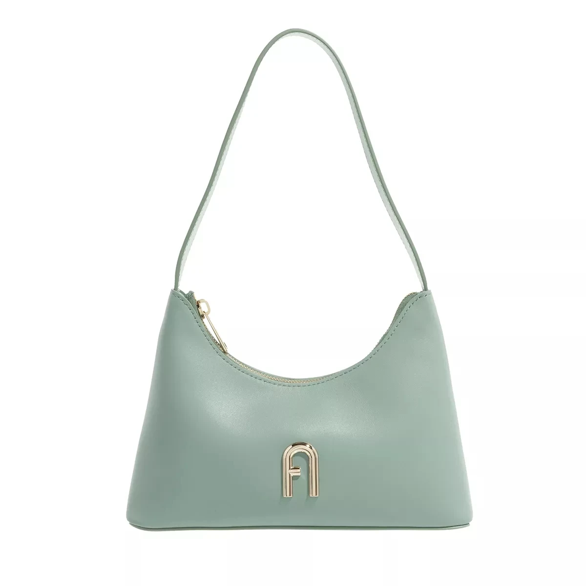 Furla Diamante Mini Shoulder Bag Mineral Green Hobo Bag 3 Furla Diamante Mini Shoulder Bag Mineral Green Hobo Bag
