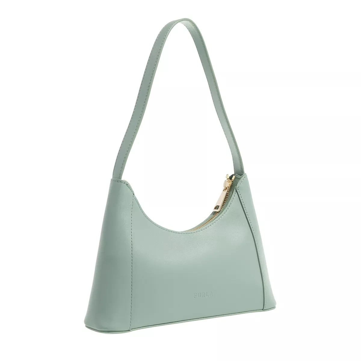 Furla Diamante Mini Shoulder Bag Mineral Green Hobo Bag 5 Furla Diamante Mini Shoulder Bag Mineral Green Hobo Bag – Bild 3