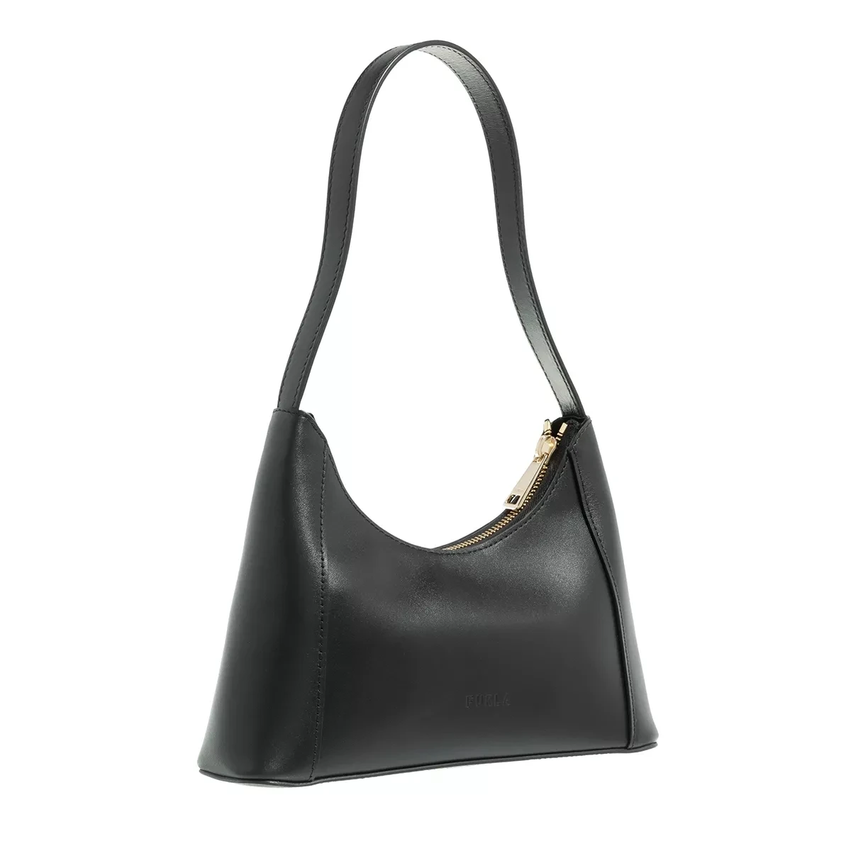 Furla Diamante Mini Shoulder Bag Nero Hobo Bag 5 Furla Diamante Mini Shoulder Bag Nero Hobo Bag – Bild 3