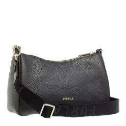 Furla Primula Mini C.Body Double Strap Nero Crossbody Bag -Modetaschengeschäft A0199593 Furla position 4