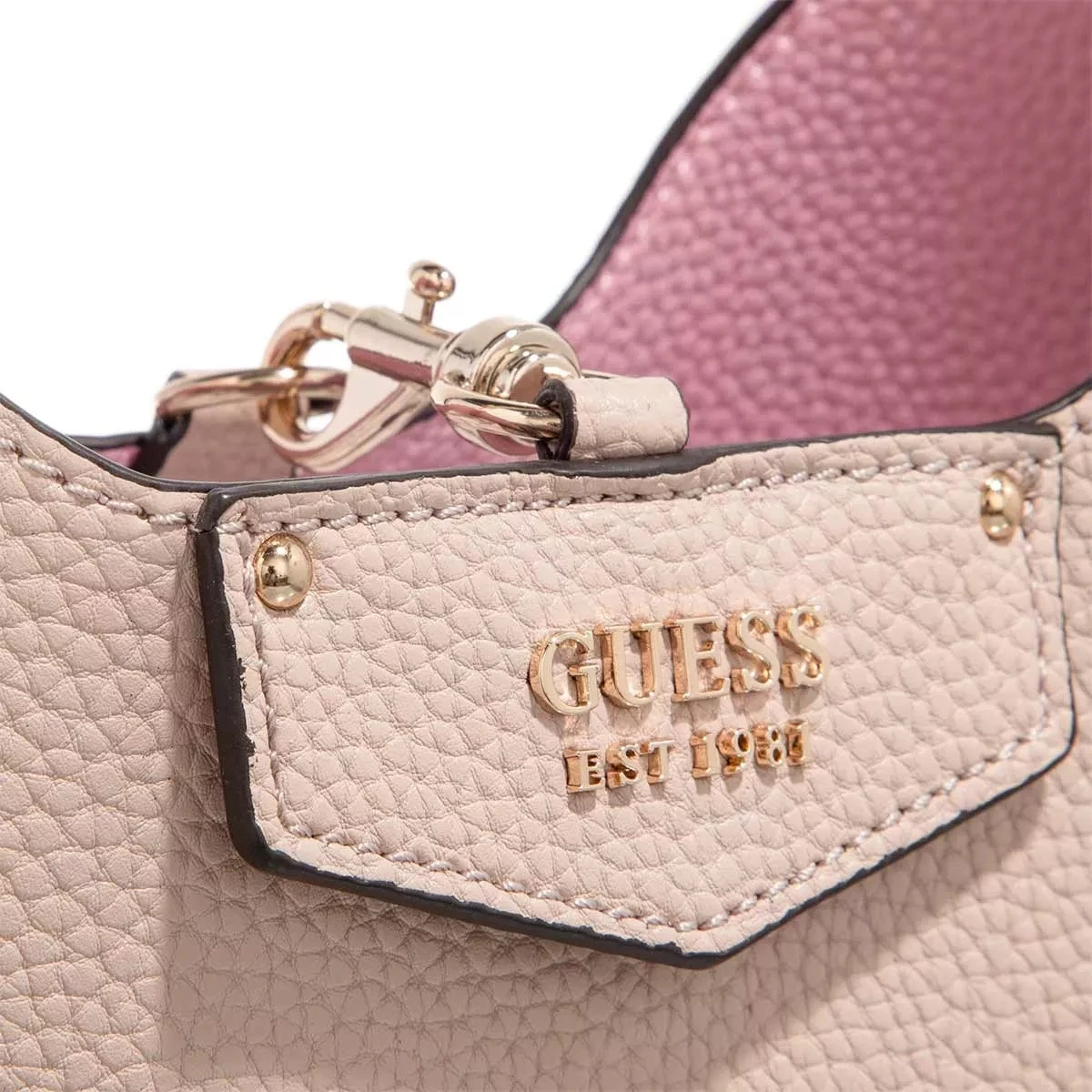 Guess Eco Brenton Hobo Almond Hobo Bag 6 Guess Eco Brenton Hobo Almond Hobo Bag – Bild 4
