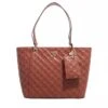 Guess Noelle Elite Tote Cognac Shopper