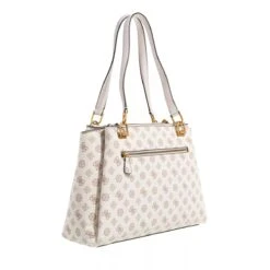 Guess Alva Status Carryall Cream Logo Shopper -Modetaschengeschäft A0199928 Guess position 4