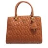 Guess Elenia Girlfriend Satchel Cognac Satchel -Modetaschengeschäft A0199943 Guess position 1